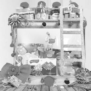 Wooden Double Story Treat Hamper