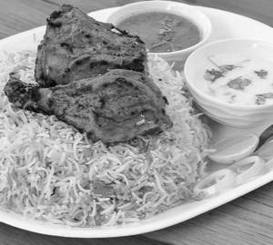 Chicken Kabab Biryani
