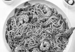 Prawns Schezwan Noodles