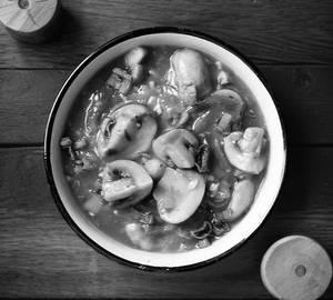 Mushroom Chilli Gravy