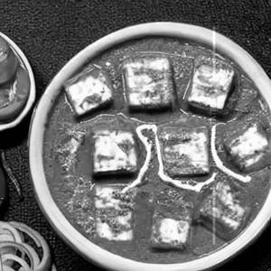 Paneer rangoli                                                                     