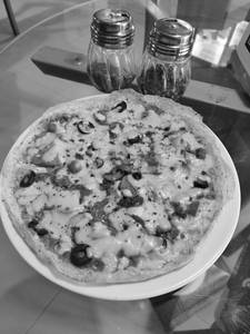 Mushroom Pizza Omelette
