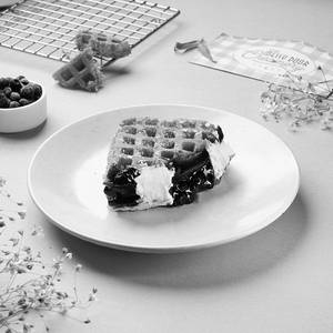 Blueberry Cream Cheese Waffle