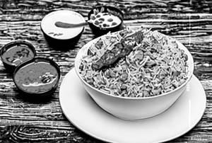 Schezwan Chicken Fried Rice