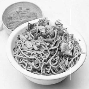 Schezwan chicken noodles