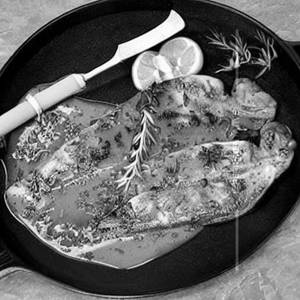 Pan Grilled Lemon Butter Garlic Fish