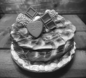 Green apple cake