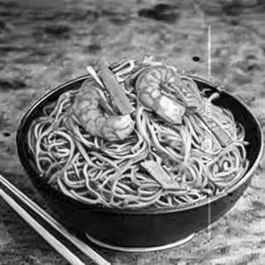 Prawns Hakka Noodles