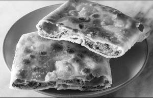 Mushroom Stuffed Parotta