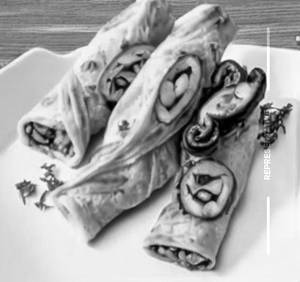 Mushroom Dragon Roll