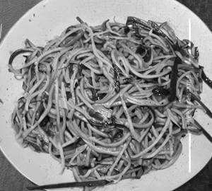 Veg Burnt Garlic Noodles