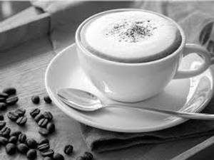 Hot cappuccino