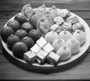 Mixed special sweets