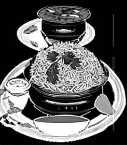 Chaap biryani 