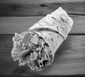 Crispy veg wrap