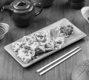 Steamed Wonton Burnished Garlic (6 Pcs)