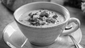 Chicken Peanut Coriander Soup