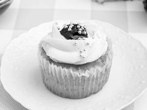 Lemon Blueberry Cupcake - Single Piece