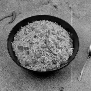 Non veg pan fried rice