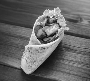 Crispy paneer wrap