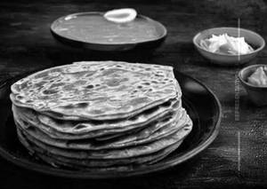Green Peas Paratha