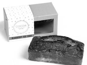 Eggless Blueberry Tea Cake 300 Gm ( Gives 10 Slices )