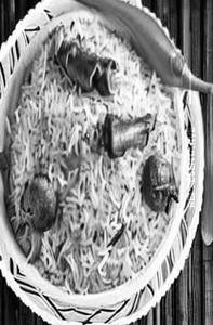 Mushroom Biryani