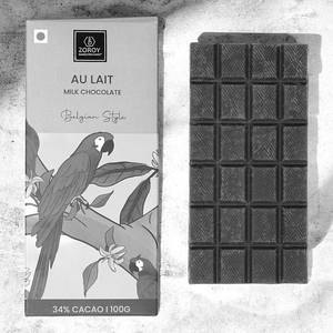 Belgian Style 100 Gm Milk Bar