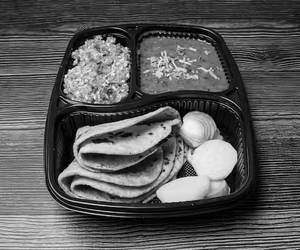 Paneer Bhurji Thali