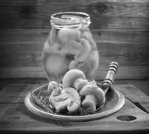 Steamed Mushroom for Diet