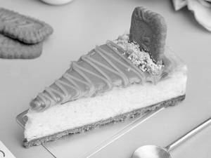 Basque Lotus Biscoff Cheesecake (slice) (gluten Free) Dessert