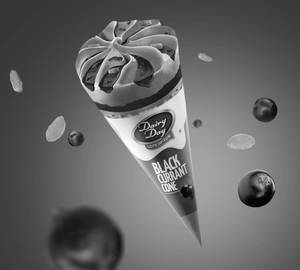 Black currant amul ice cream