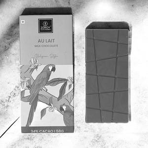 Belgian Style Pure Milk Chocolate Bar 58 Gms