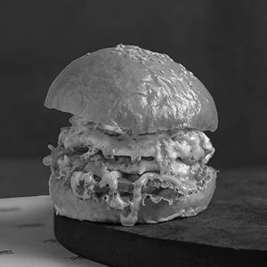 Chipotle Douple Smash Chicken Burger