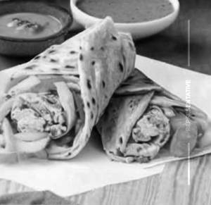 Veg Chicken Chaap Roll