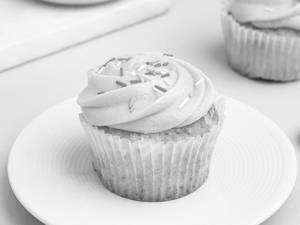 Pink Vanilla Cupcake - Single Piece