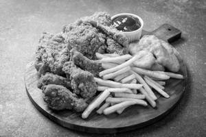 Chicken hot and crispy