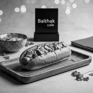 Butter Paneer Hot Dog