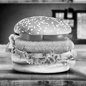 Paneer Cracker Burger