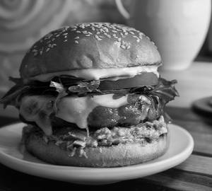 Double cheese burger