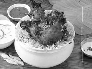 Chicken Fry Biryani Mini Box
