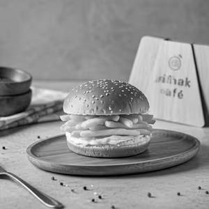French Fries Burger