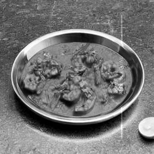 Prawns fry masala tawa rava