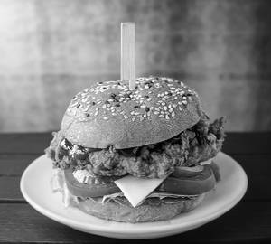 Chicken and Cheese Burger