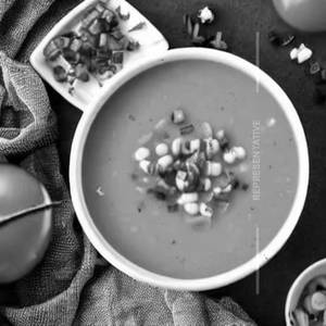 Tomato Cheese Corn Soup