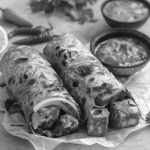 Bbq Paneer Roll