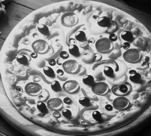 Veg corn pizza