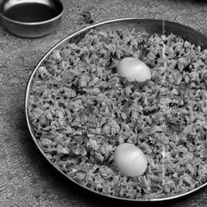 Egg bhurji gravy [half]