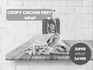 Crispy Chicken Fiery Wrap