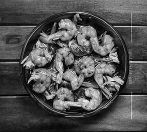 Pepper prawns